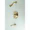 Kingston Brass KB36370PX Tub and Shower Faucet, Brushed Brass KB36370PX - alternate 2